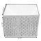 Vintiquewise Beige Foldable Decorative Storage Box for Living Room, Bedroom, Dining, Playroom or Office QI004425-G - alternate 6